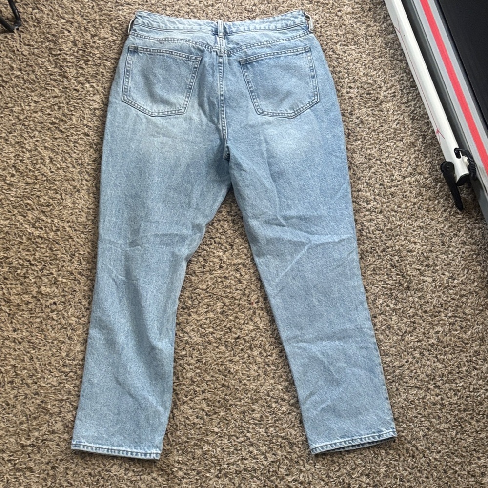 PacSun Mom Jeans  Distressed Light Blue Women's SZ 30 - Picture 6 of 6
